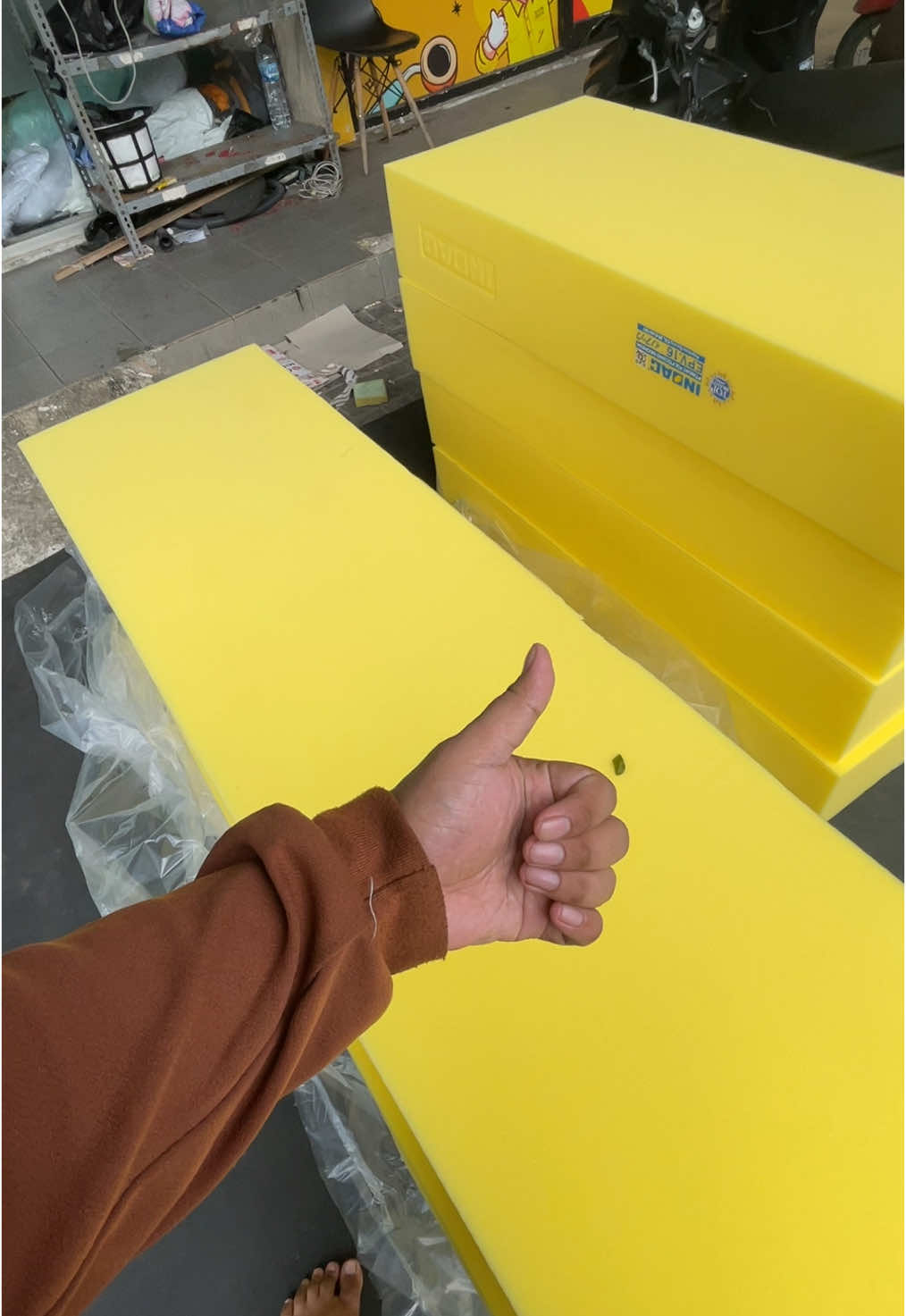 Kasur Busanya Mau Dijadikan Apa Nih Kakk., Kepo deh aku 😍😍😍 #busainoac #matraskasur #kasurinoac #kasurbusainoac #kasurbusainoacoriginal #inoac #fyp #foryou #fyppppppppppppppppppppppp #fypシ゚ 