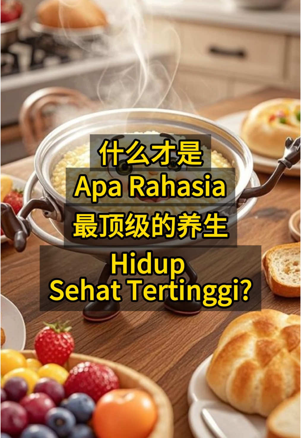 Apa Rahasia，Hidup Sehat Tertinggi?#养生 #healthylifestyle #healthy #fyb #jakarta #foryou #fitnesstips #科普 