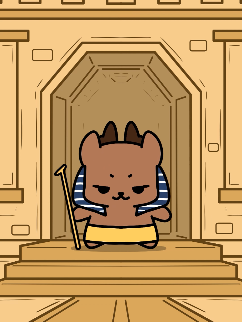 이집트 밈 🏜 Egypt meme 🏜 #cute #animation #egypt #meme #순록 