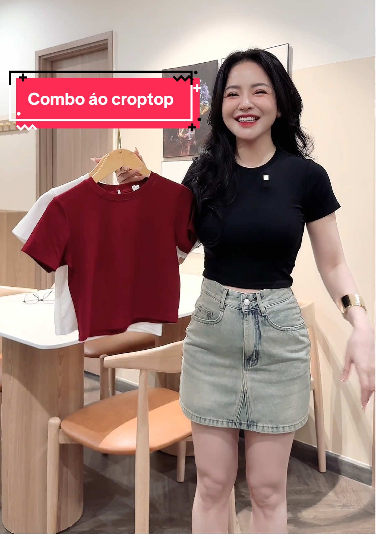 Combo áo croptop kết hợp mọi outfit quá xinh luônn #ao #comboao #comboao #aothuntam #aodep #aoxinh #aonu #aocroptop #aocroptopnu #hottrend #xuhuong 