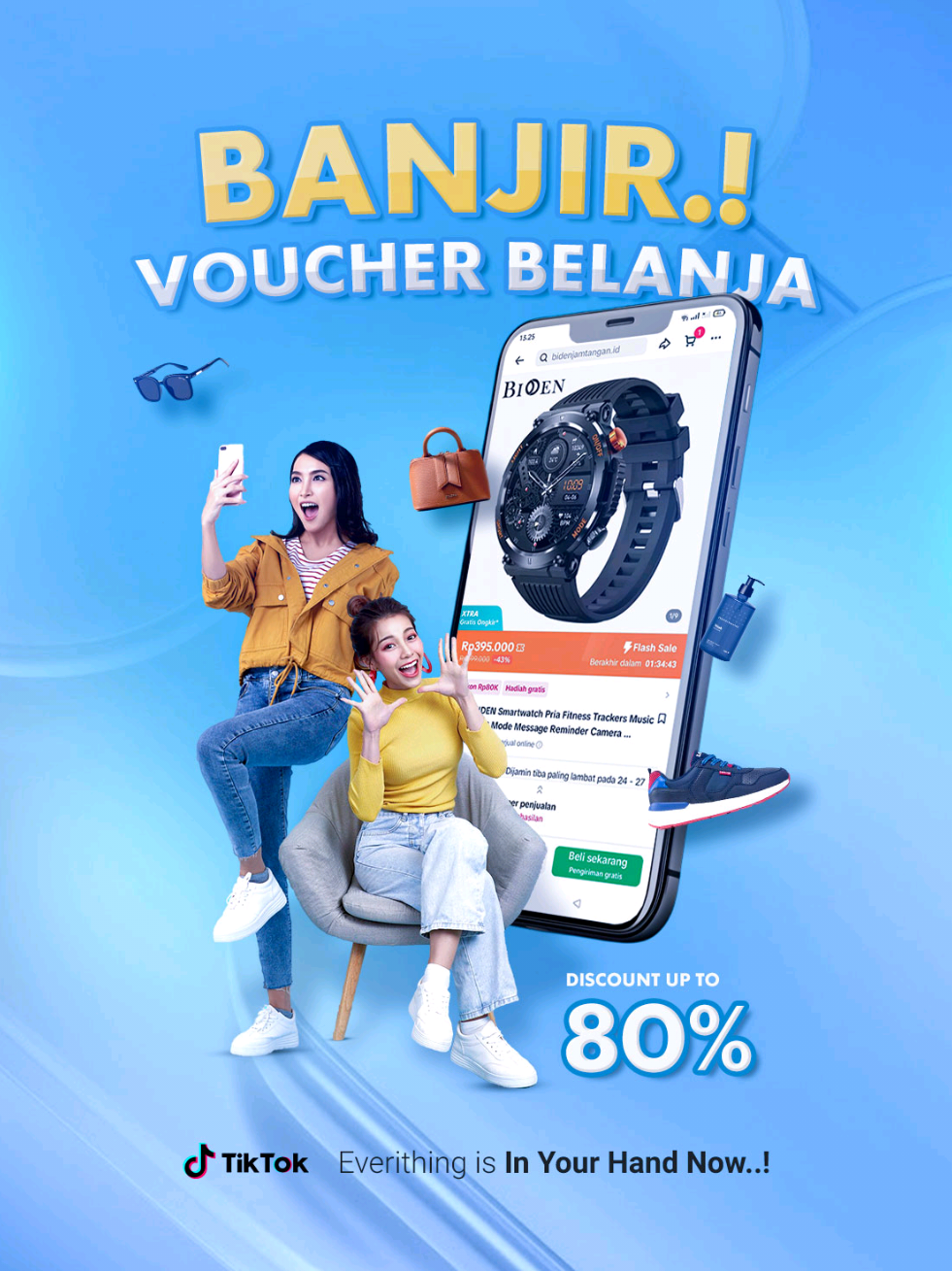 Lihat gimana poster TikTok Shop ini jadi dari nol sampe keren banget cuma dalam hitungan detik! 💥 Design bukan cuma soal keren, tapi soal strategi juga. Yuk, liat prosesnya! 💡 🔥 Tertarik bikin desain kece buat toko kamu juga? #TikTokShopID #TikTokShopIndonesia #DesainPoster #SpeedArtDesign #TikTokShopTips #PosterTikTokShop #JualanOnline #ContentCreatorID #FYPTikTok #DesainGrafisIndonesia #BisnisOnline2025 #DesignInspo #SpeedArtTikTok #VisualMarketing #TokoOnlineKreatif