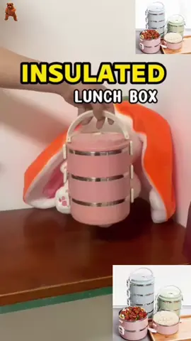 This lunch box is very practical for heat preservation. Click the yellow basket to buy it. It is of good quality.#fyp #goodthing #tiktokshop #foryou #Home 