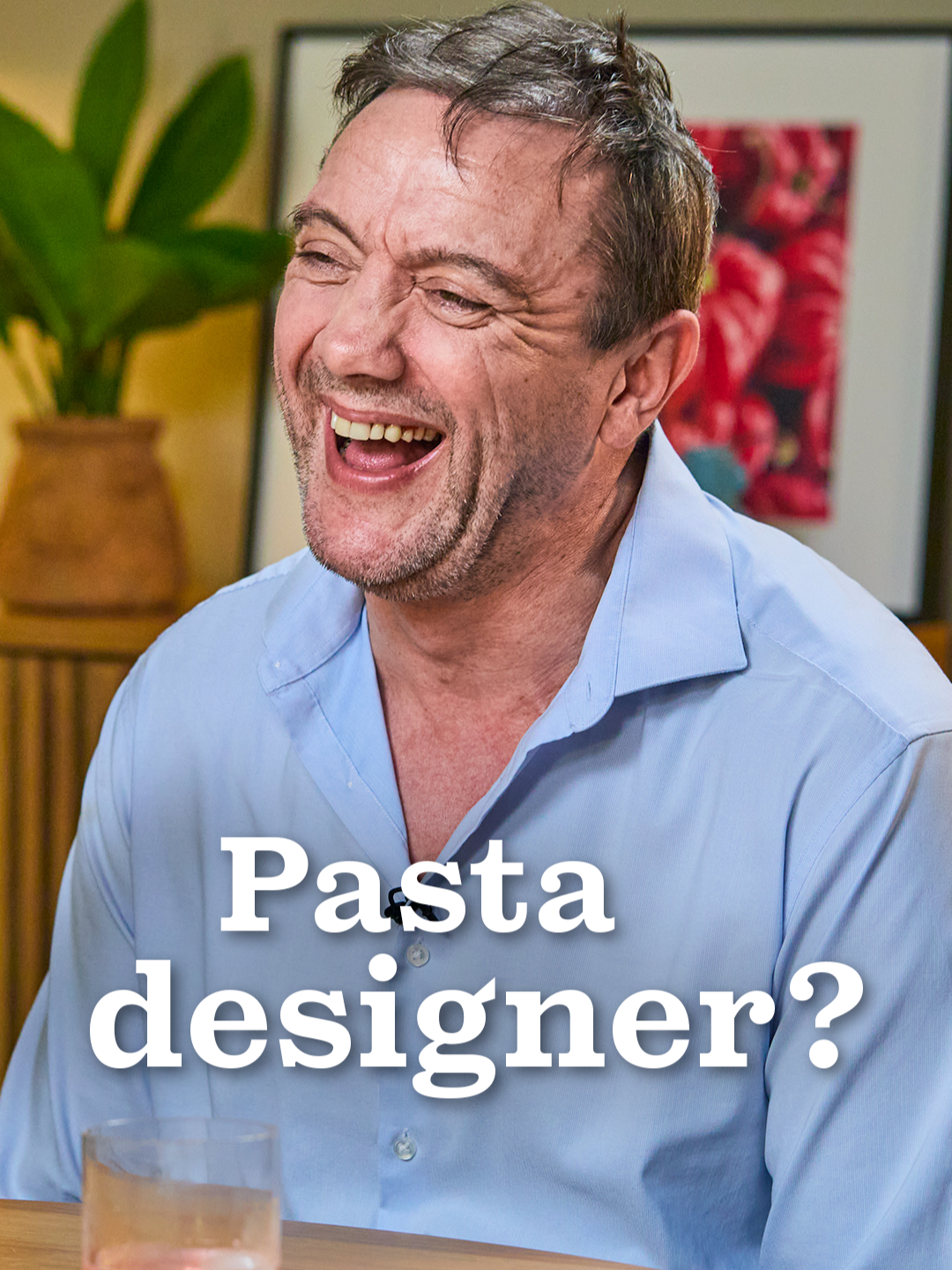 Comedian ➡️ Carb-itect. Peter Serafinowicz can truly do it ALL! 🤯 @waitrose @nickgrimshaw #AngelaHartnett #DishPodcast #Pasta