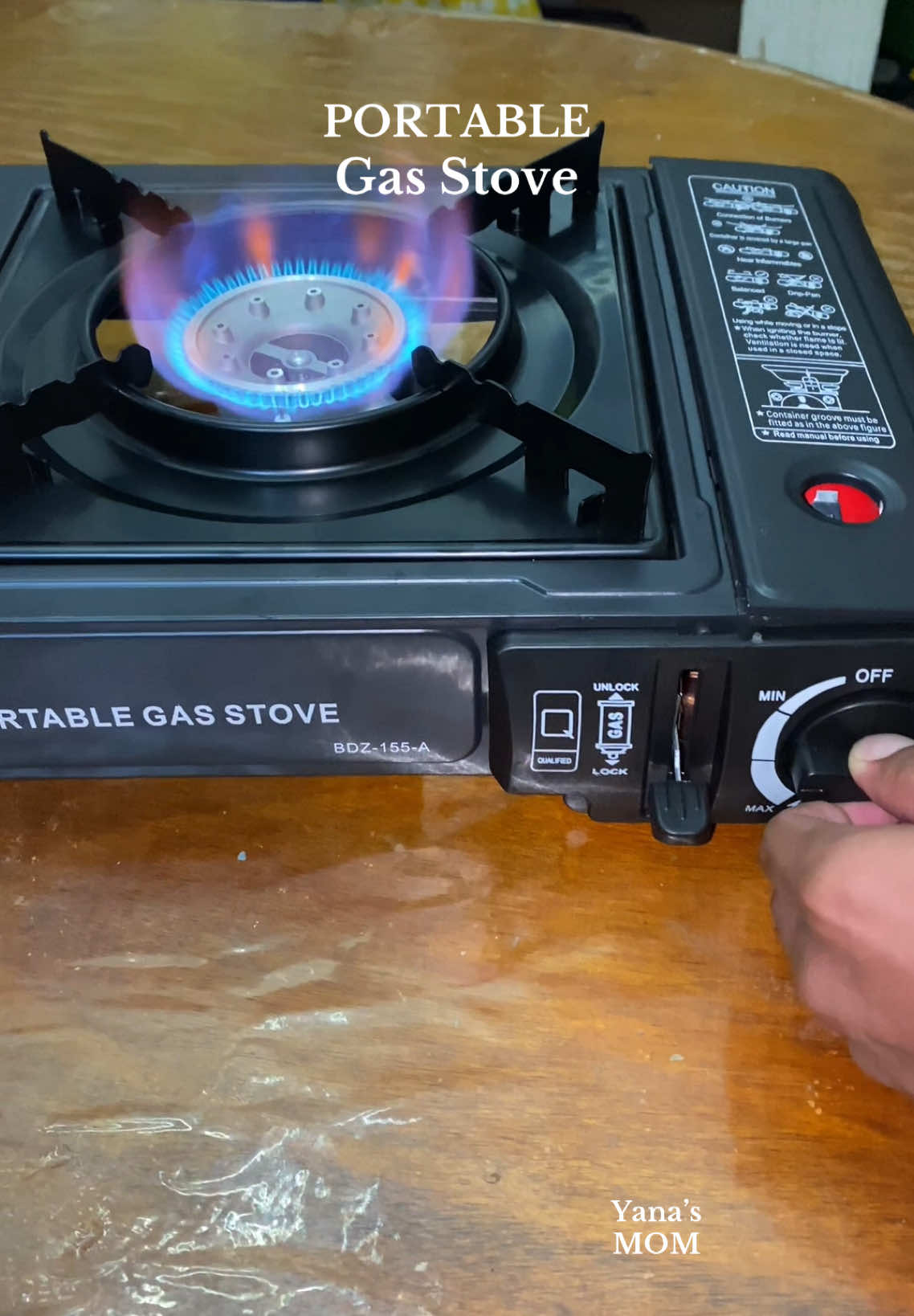 Disclaimer: Flame effects for demonstration purposes only. Handle with care in real life! #portablegasstove #portablebutanegastove #butane #butanegasstove #portablebutane #gasstove 