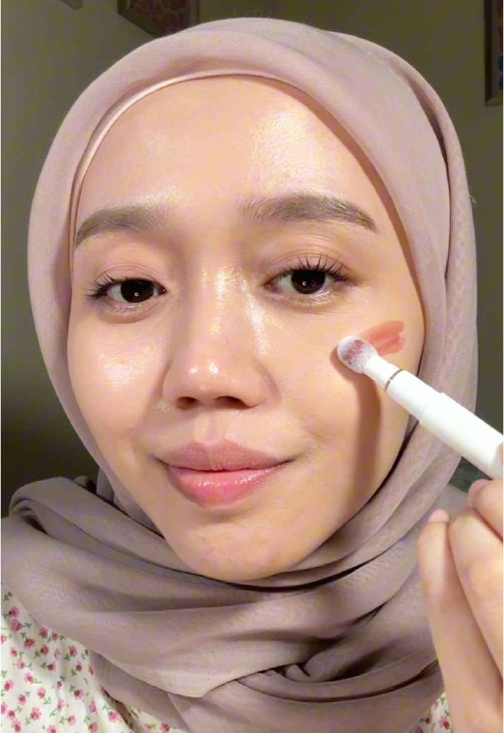 Blush, lip, eyeshadow cuma pake satu produk aja~ #eyeshadow #lip #blush 