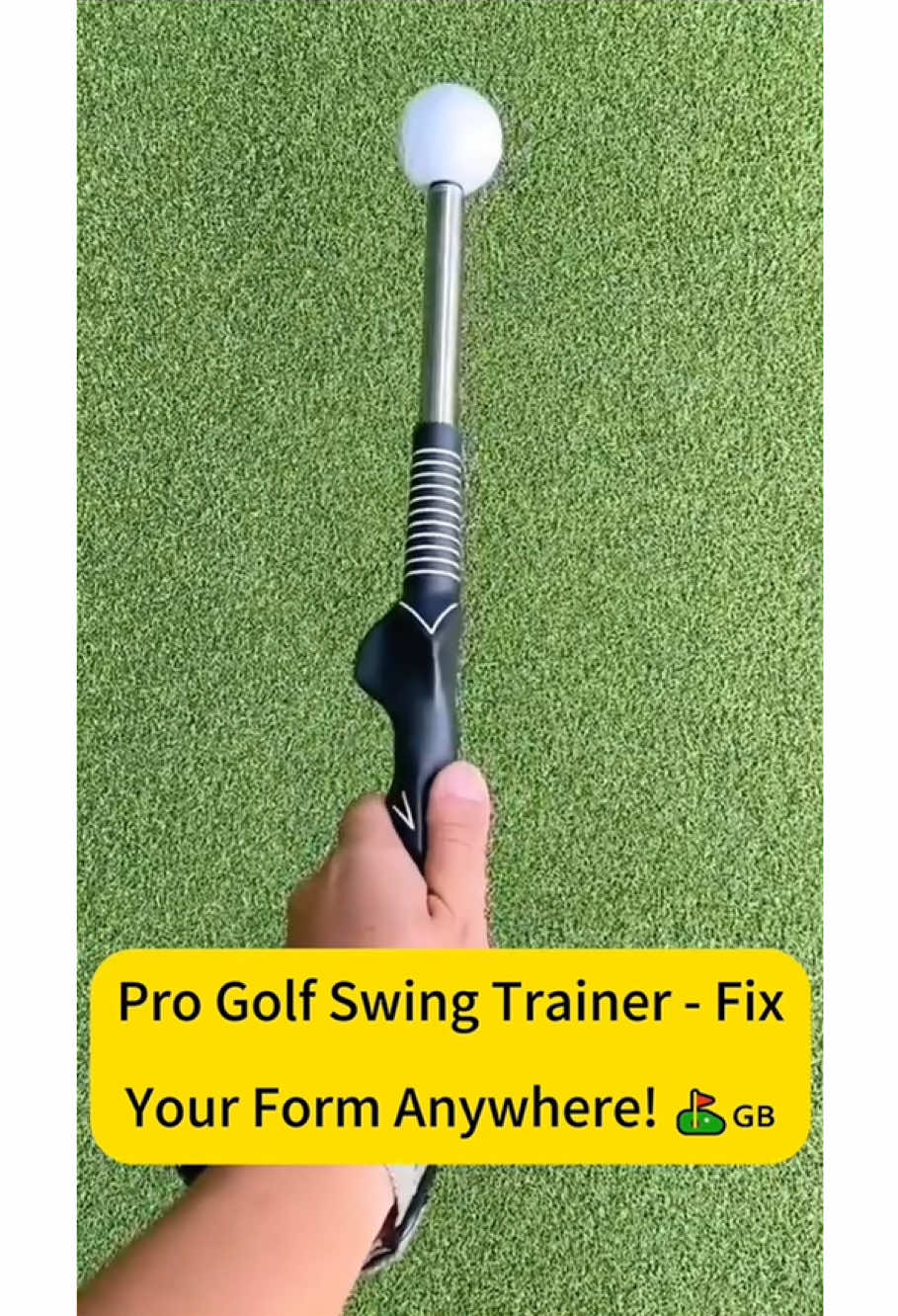Magic Golf Swing Stick - Fix Your Slice Before Your Next Round! ⛳🇬🇧 #TikTokUK #GolfTok #NoMoreShank