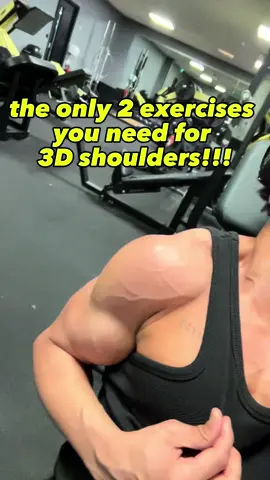 Day 6 - 3D shoulders #latraises #GymTok #fyp #cuttingseason #summerready 