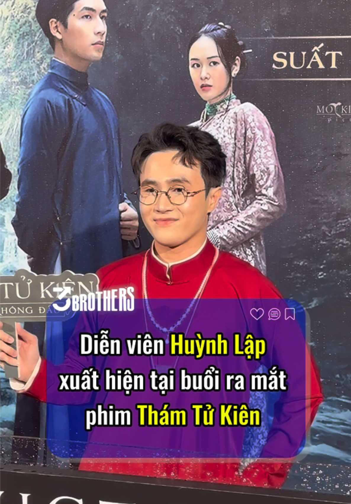 Diễn viên Huỳnh Lập xuất hiện tại sự kiện ra mắt phim Thám Tử Kiên #nguoiquaduongquaysao #huynhlap #thamtukien #tiktokgiaitri #tintucshowbiz #fyp #xuhuong 