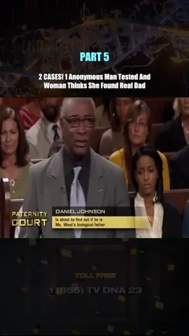 2 CASES! 1 Anonymous Man Tested And Woman Thinks She Found Real Dad Part 5 #courtroomdrama #laurenlake #paternitycourt