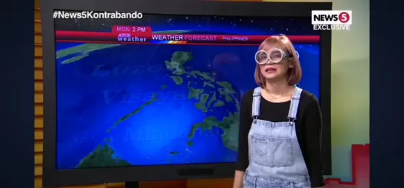 mga bea simps natin jan, weather report ulit tayo #fyp #kontrabandotv5 