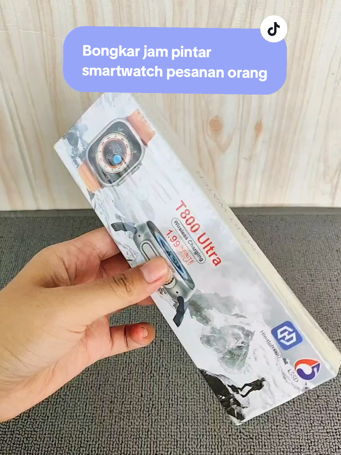 Bongkar jam pintar smartwatch keren #smartwatch #jampintar #jamtangan #jamtanganpria #jamtanganwanita #jamtanganmurah #t800 #smartwatchultra #guncanggajian #cuantanpabatas #promogajian #wibgajian 