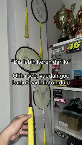 Mending gue badminton #badmintontoh5 #badminton #fyp 