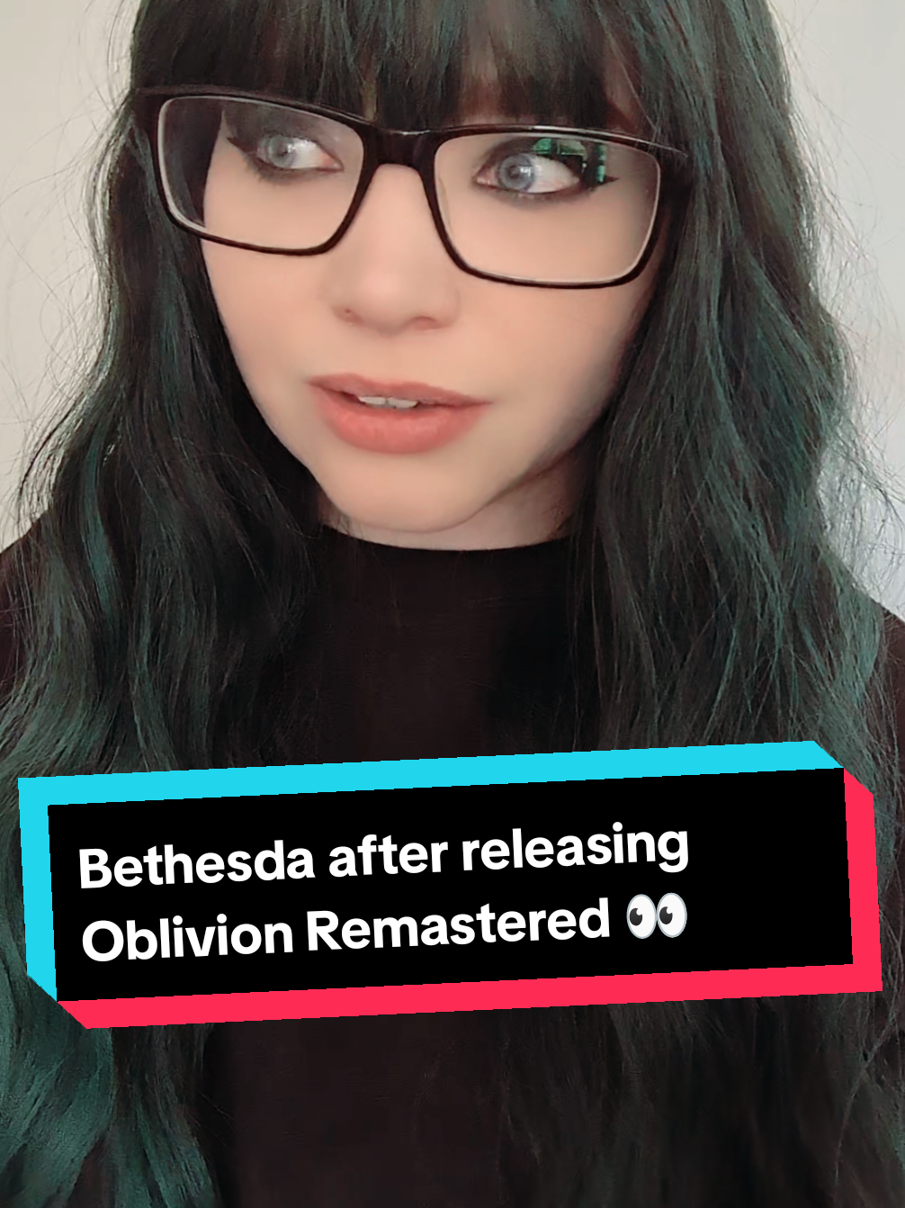 This is a joke, I'm probably going to end up playing it 👀 #elderscrolls #elderscrollsoblivion #oblivion #oblivionremake #bethesda 