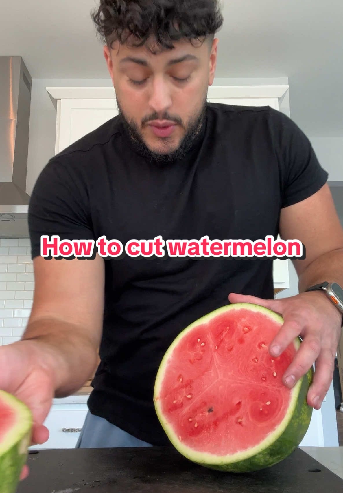 How to cut watermelon 