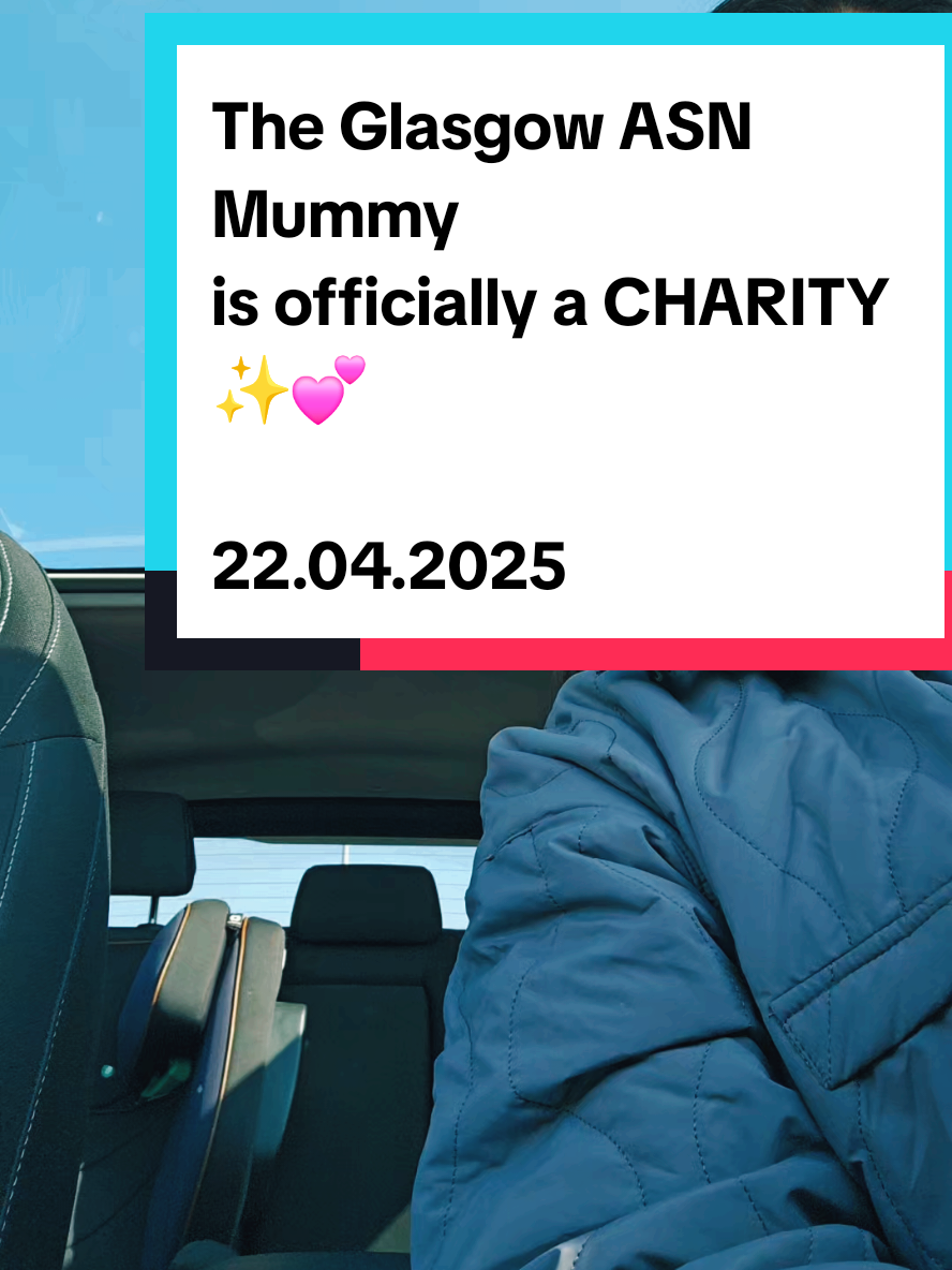 It is official - THE GLASGOW ASN MUMMY is a charity 🥳  #charity #status #asn #millionaires #help #Scotland 