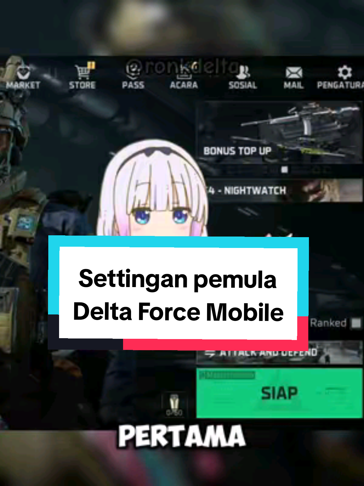 Kalian baru main delta Force? kalian harus nonton sampe abiss!!! #deltaforce #garenadeltaforce #garenadfid #deltaforcemobile #deltaforcecreatorhub #GarenaDeltaForceMobile #DFID #DFMIDVCC   #ronkdelta 