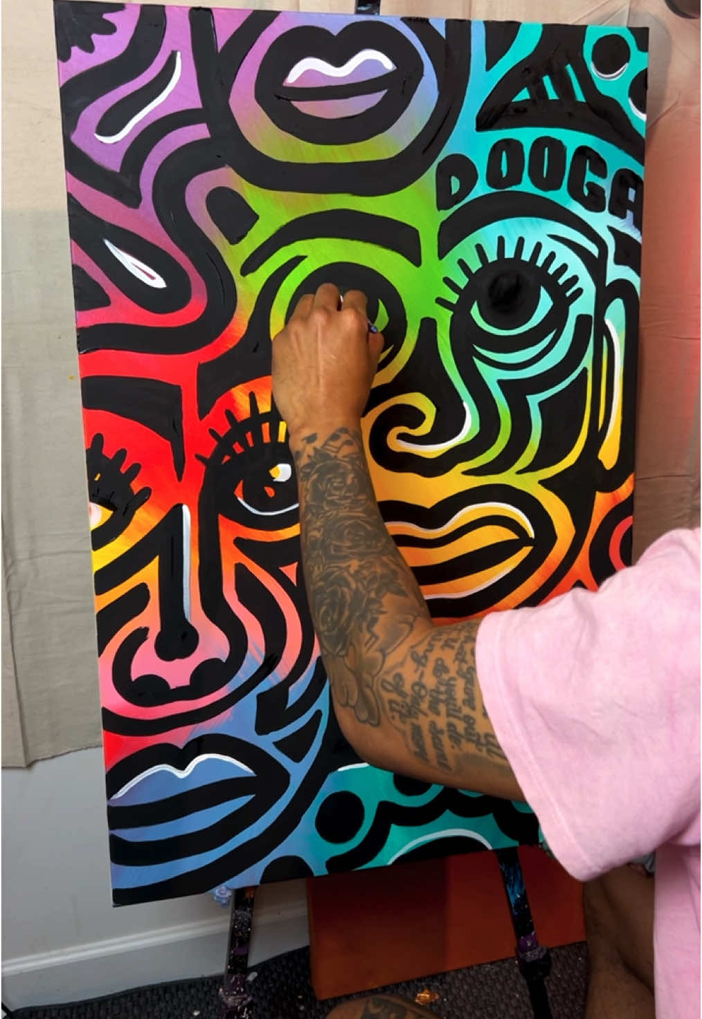 Can't wait to do these in mural form. My time is coming.