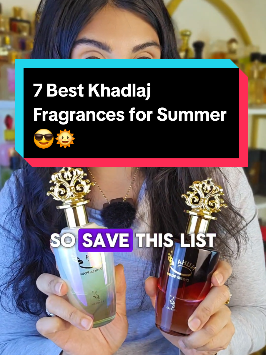 7 Best Khadlaj Fragrances for Summer 🌞😎 Available or coming exclusively to BeautyHouse code Nora5 #SOTD #fragrance #perfume #khadlaj #newlaunch #newperfume #newfragrance #summerperfume #summerfragrance @Khadlaj Perfumes @BeautyHouse US 