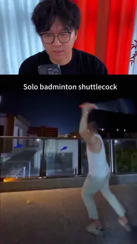 Solo badminton shuttlecock #viral #foryou #foryoupage #trending #video 