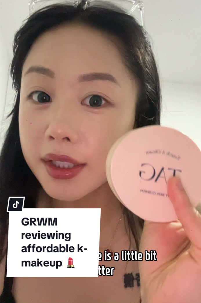 TAG cushion @ daiso in korea #kbeauty #kmakeup #daisokorea #grwm #fyp 