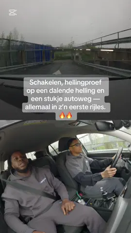 Eerste rijles, 0 ervaring, en meteen schakelen, hellingproef én de autoweg op. Zo snel kan het gaan! #eersterijles #rijlesavontuur #rijschoollife #hellingproef #autoweg #schakelen #beginnerdriver #rijbewijsinzicht #fyp #viralrijles #rijschooljebijrijder 