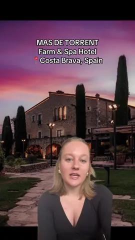 The Costa Brava is SUCH a great combination with Barcelona for a countryside stay. Mas de Torrent has incredible food and wine, access to the beaches on the coast, and I always love a farm to table hotel. Love this idea for a Spain honeymoon or girls trip! #luxurytravel #luxuryhotel #boutiquehotel #spain #costabrava #barcelona #honeymoon #greenscreen 