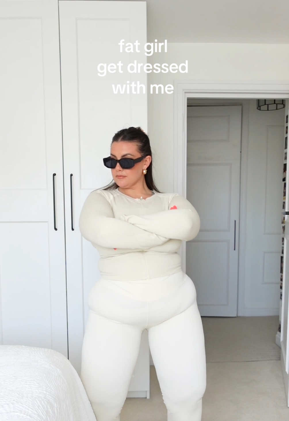 Comfortable enough for lounging. Cute enough for selfies. Stretchy enough for snacks. #comfortableoutfit #loungewear #selfloveclub 