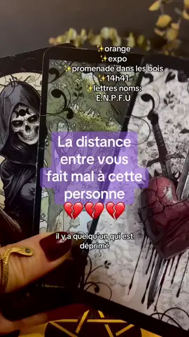 🔮Tirage Tarot Sentimental : cette personne souffre de la distance entre VOUS #voyanceamour #tiragesentimental #tiragesdecartes #cartomancievoyance #voyance #medium #guidancedujour #voyanceamour #cartomancie #voyanceenligne #spirituality #spiritualtiktok #fyp 