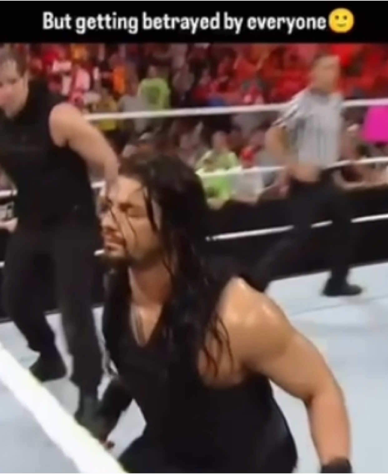 #romanreigns #WWE #tribalchief #betrayal #goat🐐 #😢 #fyp #blowthisupforme #factions #💔 