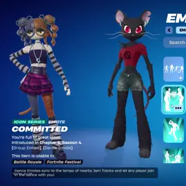Committed emote #fortnite #meowskulls #camille #modding
