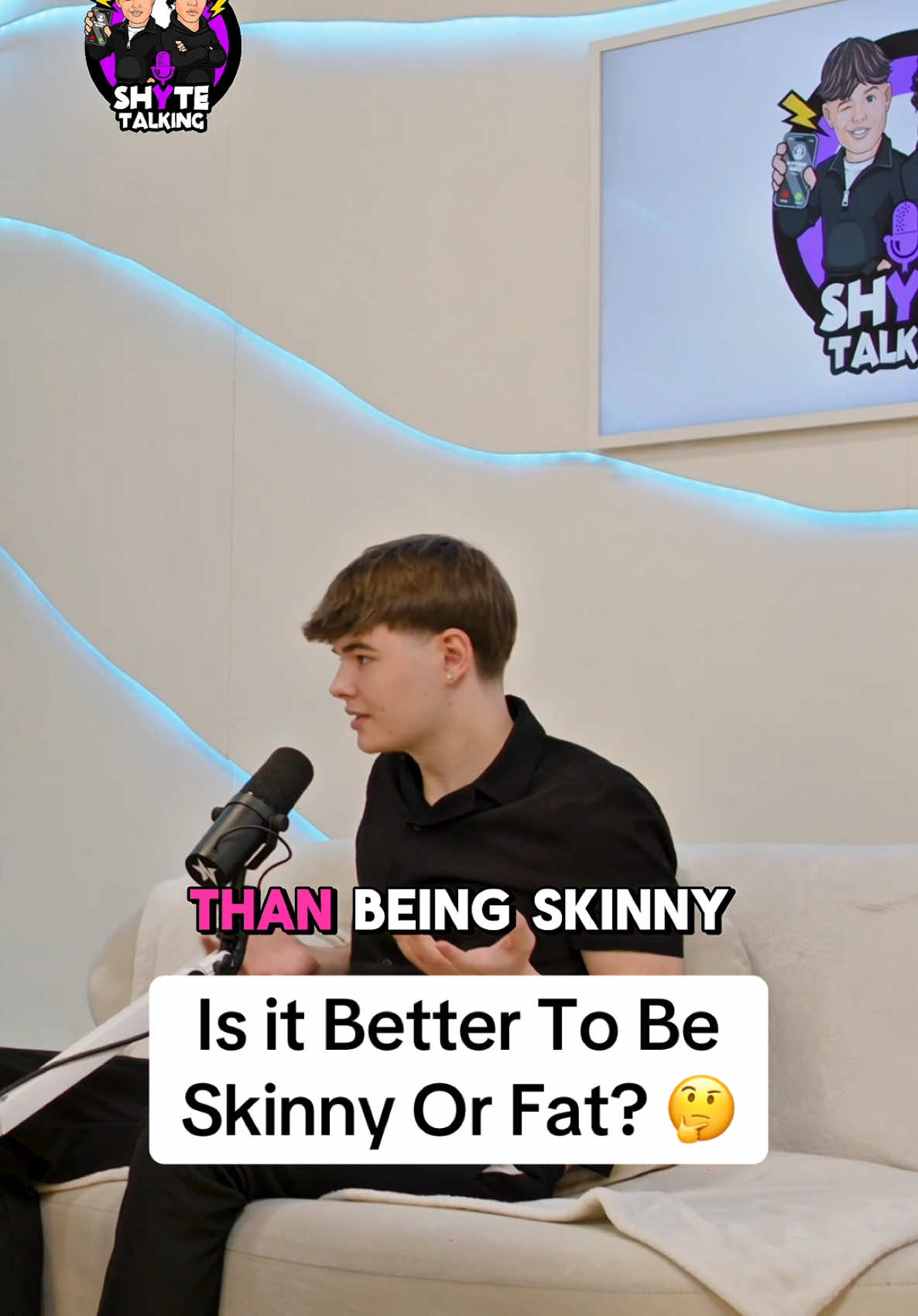 would you rather be skinny or fat? 👇 #GymTok #georgeporritt #podcast #gym #foryou @George P 