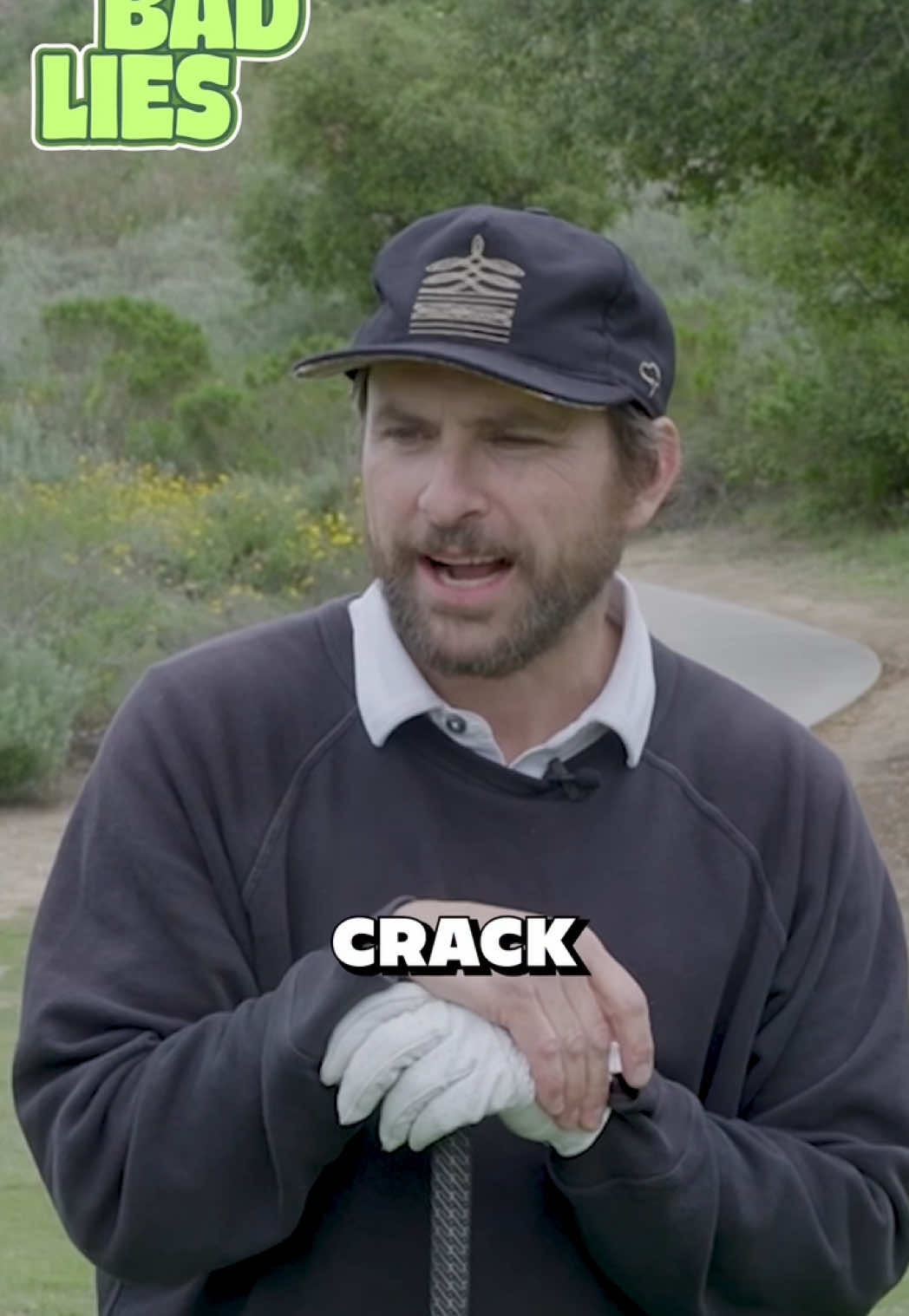 Charlie Day gets low #nobadlies #charlieday #golf #itsalwayssunnyinphiladelphia 