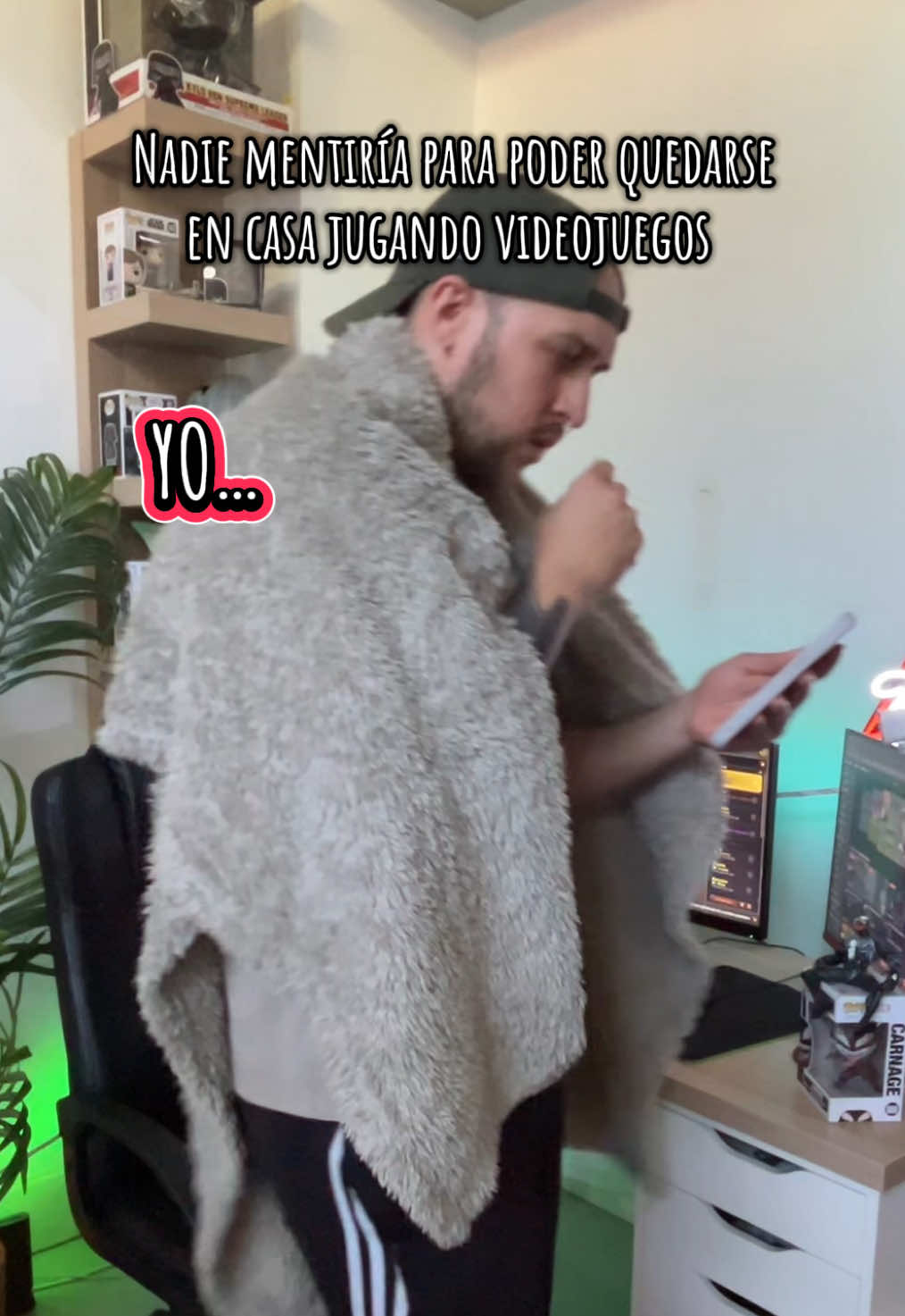 Vosotros también hacéis esto para quedarse jugando videojuegos? Os leo 😎 #gaming #videojuegos #gamer #pcgaming #españa 
