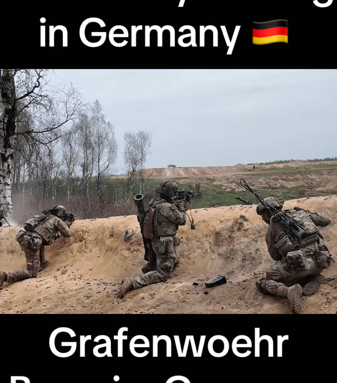 US Army Soldiers conduct live fire exercise - Grafenwoehr Training Area - Bavaria, Germany - April 17, 2025 #usa #germany #army #military #marines #navy 