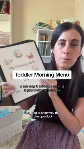Such a fun way to introduce independent learning to your toddler/preschooler! This morning menu comes with 22 activity pages including the personalized name and age one, and the menu cover!💫💛 ✨Grab yours now linked in this video or my tiktok shop!✨ #toddlerlearning #toddleractivities #toddlermom #preschool #preschoolactivities #preschoolathome #earlylearning #learnathome #homeschool #morningmenu