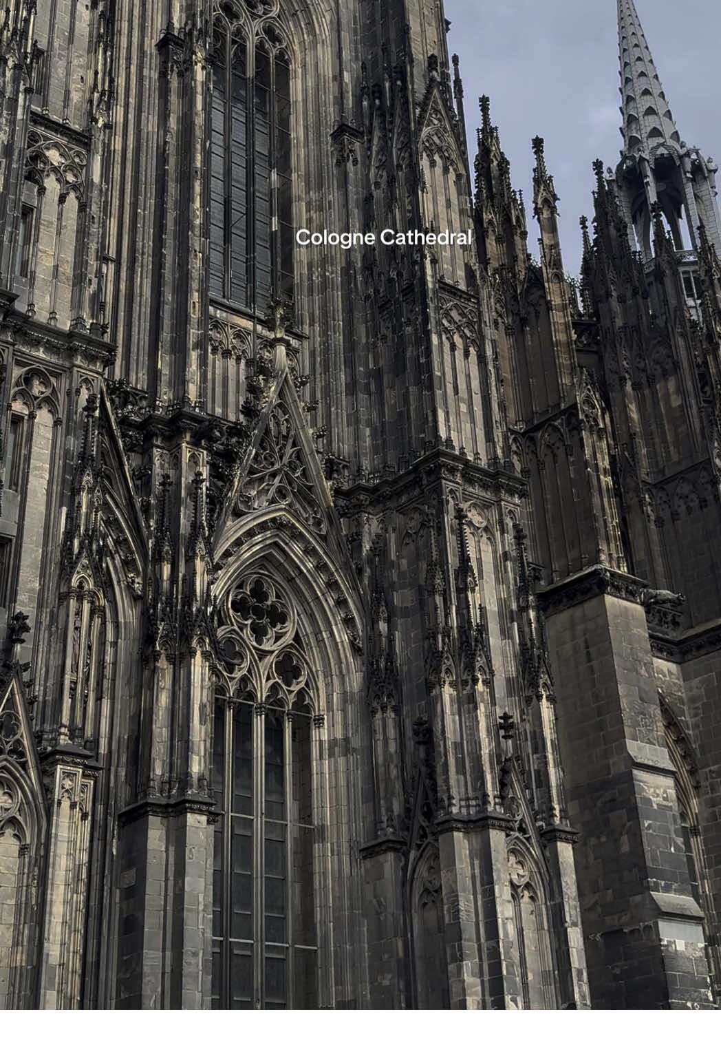 Finally got to visit one of the most impressive Gothic cathedrals in the world🖤 📍Cologne Cathedral  #cologne #colognetiktok #colognecathedral #gothic #gothicstyle #gothicarchitecture #cathedral #germany #culturalheritage #travel #traveltiktok #beautifuldestinations #fyp #foryouu 