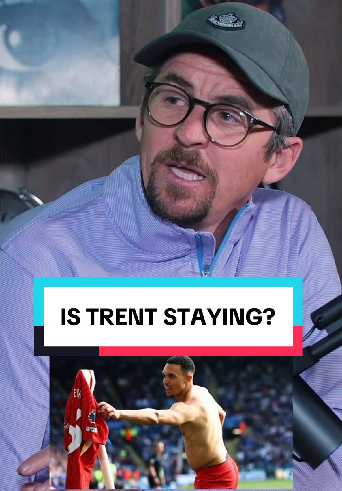 Liverpool fans, does Trent stay? #fyp #footballtiktok #PremierLeague #liverpool #manchesterunited 