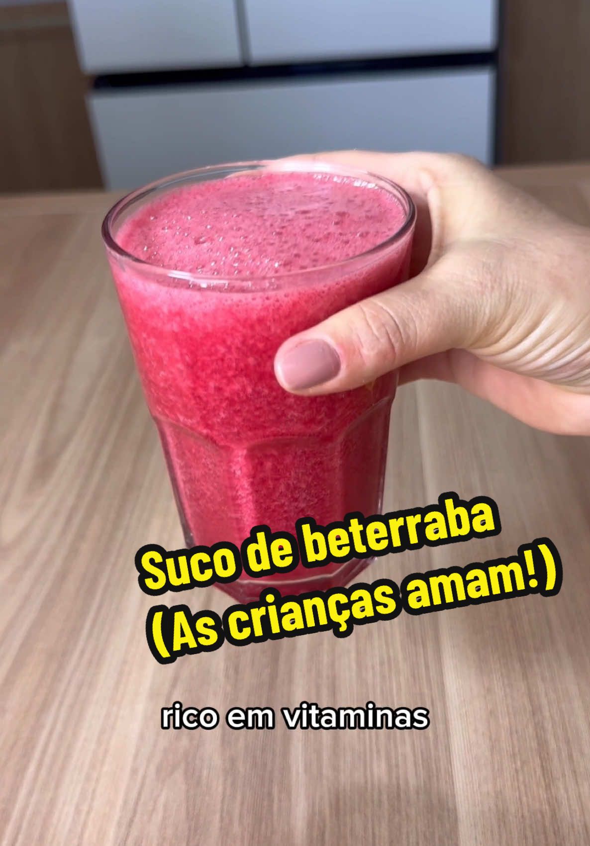 Suco de beterraba  (As crianças amam!) #suco #beterraba #lanchedascrianças #legumes #frutas 