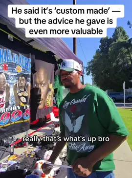 He said its ’custom made’— but the advice he gave is even more valuable  @coreylamonte on ig #pov #confidence #social #socialskills #fyp #positivevibes #regret #clothingbrand 