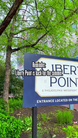 The city's largest restaurant, Liberty Point is back open for the season. Will we see you there? #visitphilly #thingstodoinphilly #phillytiktok #philly #phillytok #tiktokphilly #springinphilly
