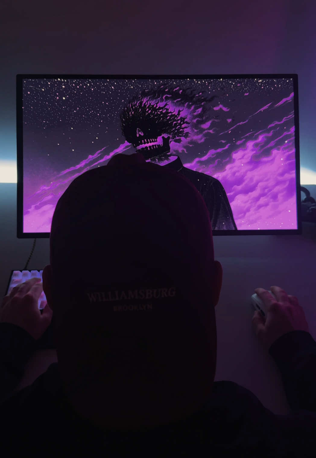 New keycaps going Crazy on the Setup 😮‍💨 #wallpaperengine #wallpapers #setupgamer #desksetup #TechTok #aestheticedit #pcbuild #setupgoals #wallpaperaesthetic #pcgaming #setupgaming #compsetup #desksetup 
