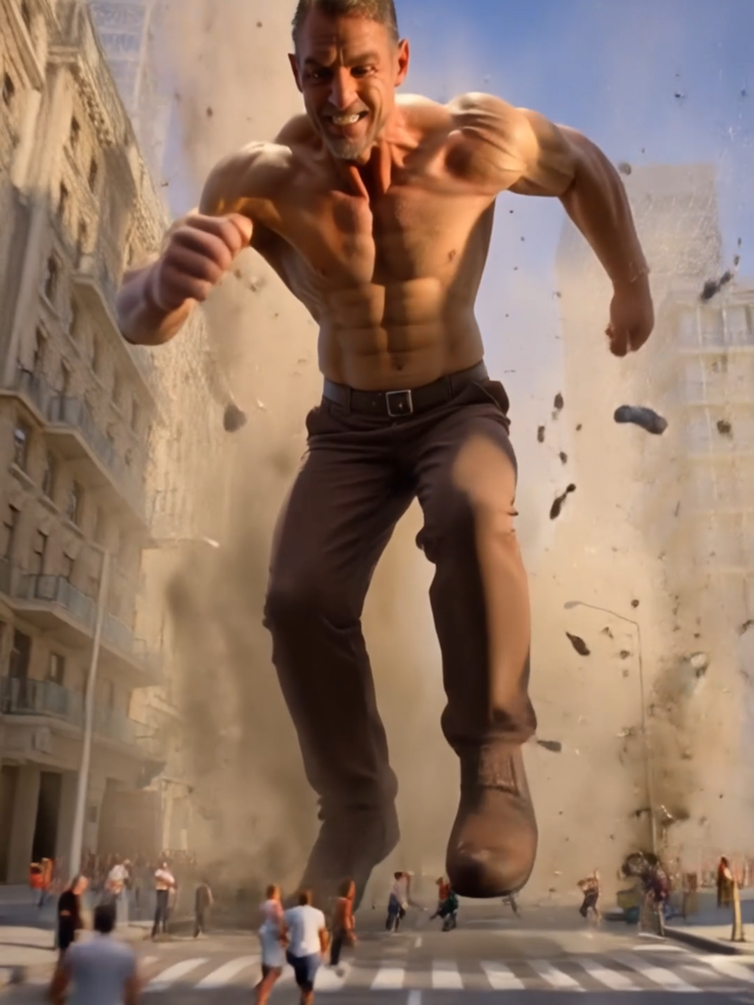 Colossal Fury: When Enraged Giants Attack! #ActionScene #Explosions #SlowMotion #CinematicAction #VisualEffects #EpicMoments #SpecialEffects #MovieMagic #ShortFilm #ViralContent #Thriller #DynamicEditing #SuperSlowMo #BlockbusterVibes #HighSpeedAction #AIGenerated #AIContent #ArtificialIntelligence #DigitalArt #VirtualProduction #AIAnimation #TechInnovation #FutureOfContent #PourToi #FYP #Cinematic #EpicScene #Viral YOUR SUPPORT IS ALWAYS WELCOME ❤️ Producing high-quality content like this requires significant resources, including software, platforms, and tools. If you appreciate this work and would like to support my future projects, you can leave a tip via PayPal. This will help me continue creating inspiring and engaging stories for all of you. 👉 Support Link: https://paypal.me/VirtualVision9 Every contribution, no matter how small, is deeply appreciated. THANK YOU ALL! Thank you so much for your support and interest.  See you soon for the next video! 💫