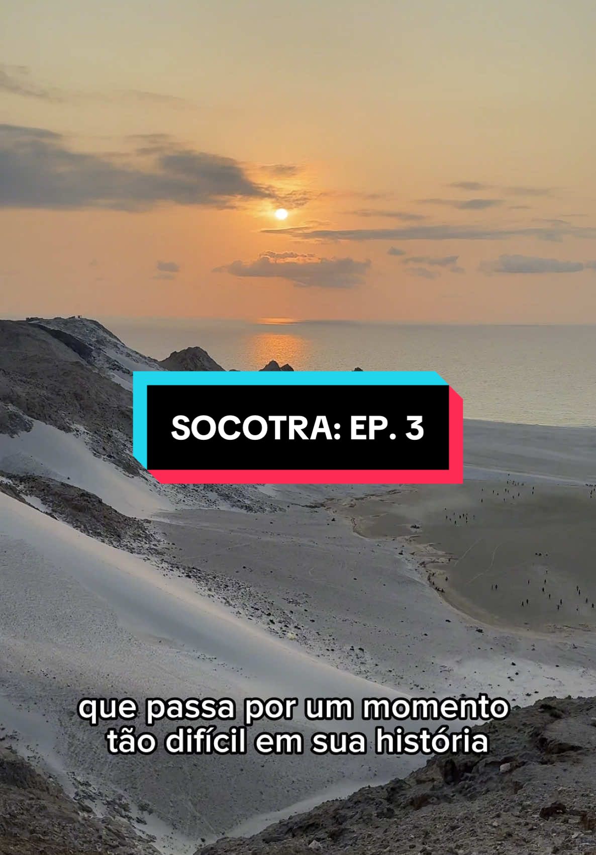 🇾🇪 Terceiro dia em Socotra teve praia absurda, muito sol na cabeça e susto com arraia  #socotra #travel #viagem 
