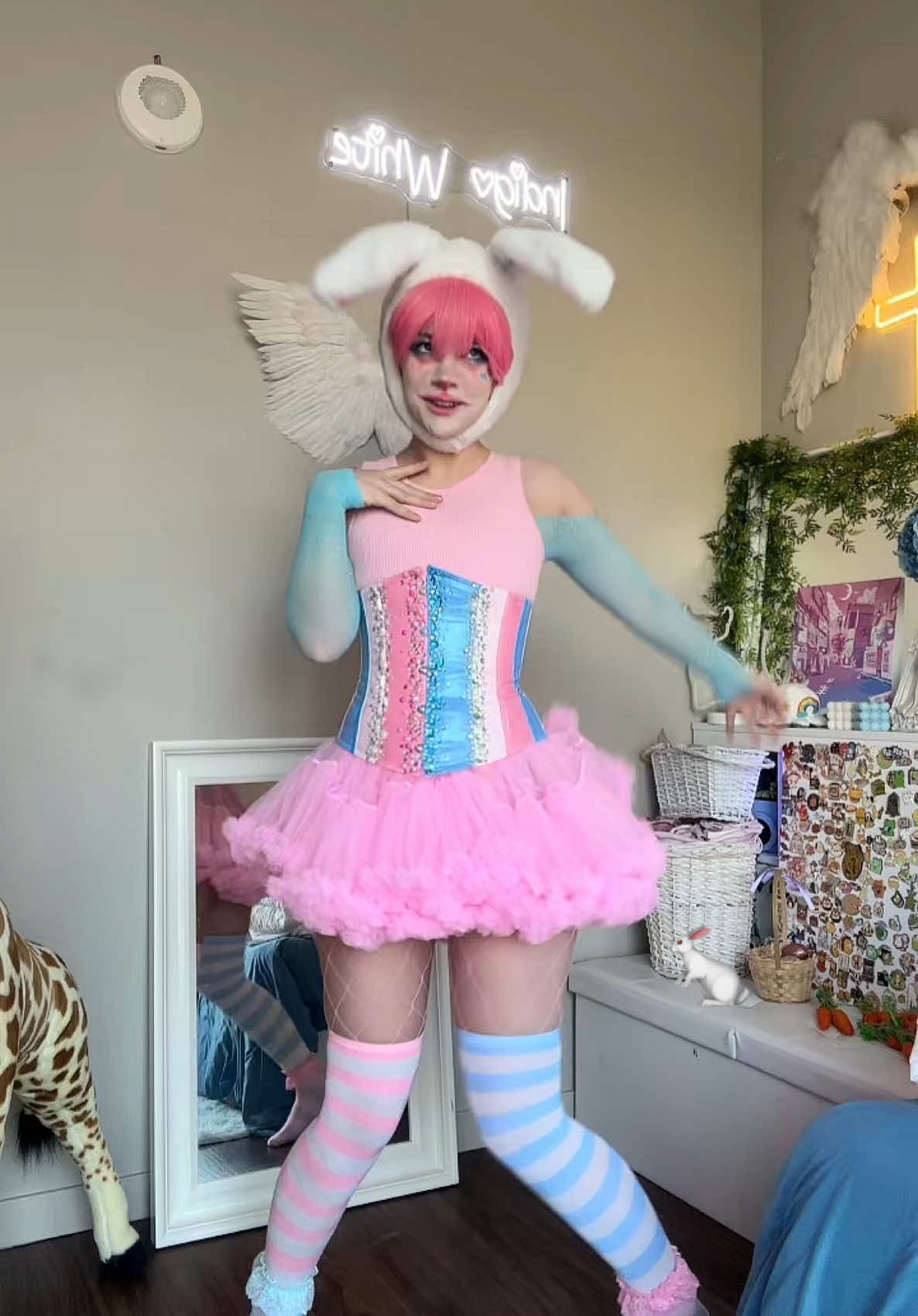 🤍🩵🩷 #femboy #🏳️‍⚧️ 