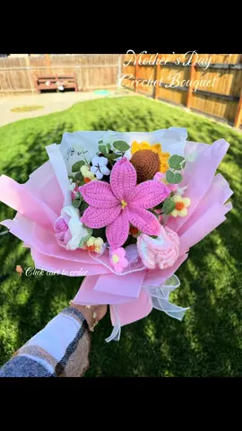 Este ramo es perfecto para el día de las madres 💐💖 . . #crochetbouquet #mothersdaygiftideas #giftideas #crochetersoftiktok #bouquet #bouquets #ttshop #springtok #tiktokshop #tiktokshopfinds #ordernow #viral 