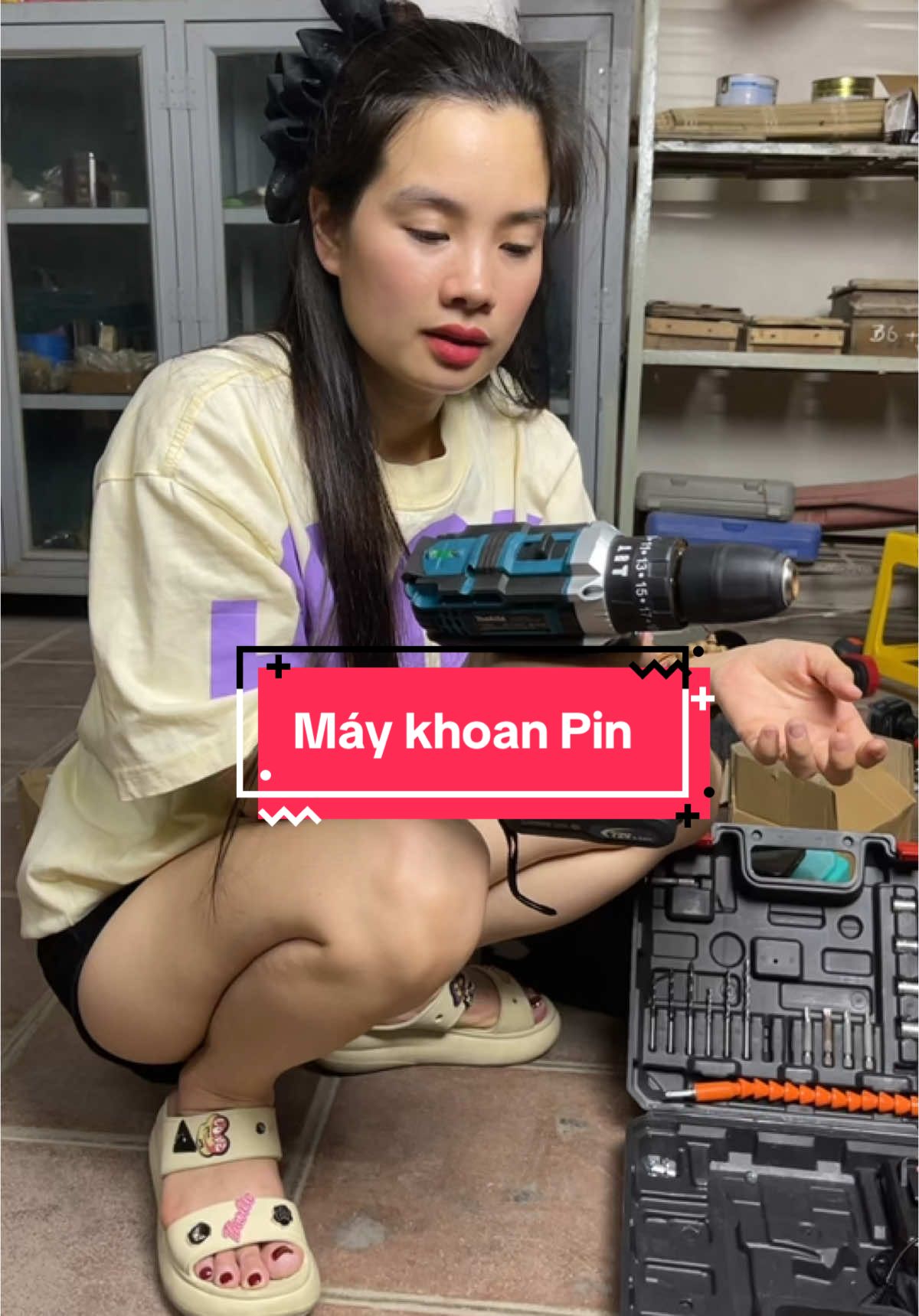 Máy khoan pin #thanhmai92 #maykhoan #maykhoanpin #maykhoancamtay 
