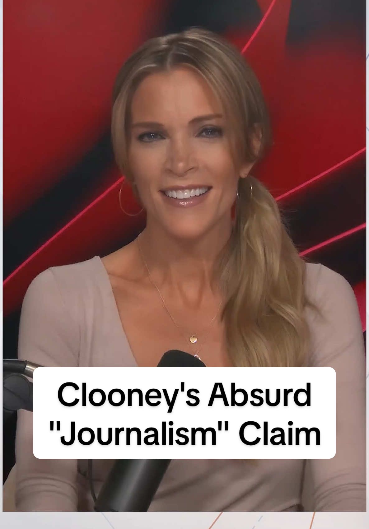 “You failed!”: #MegynKelly reacts to George Clooney claiming he's more of a journalist than she is. #megynkellyshow 