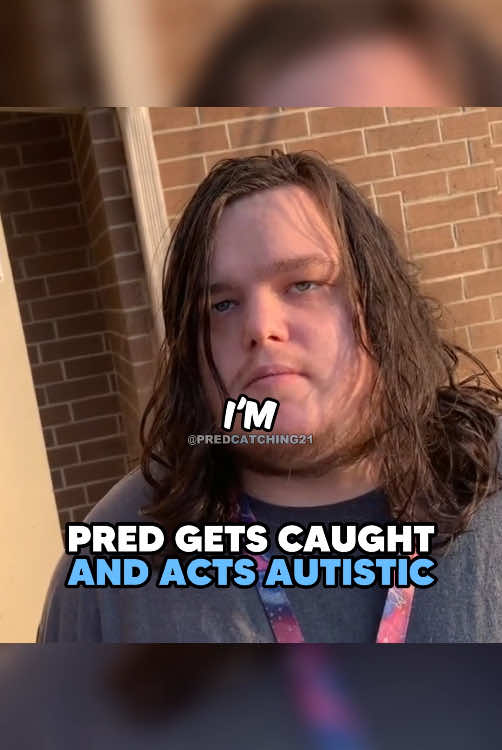 He fakes it😳💀💀 #pred #autistic #fake #acting #caught #