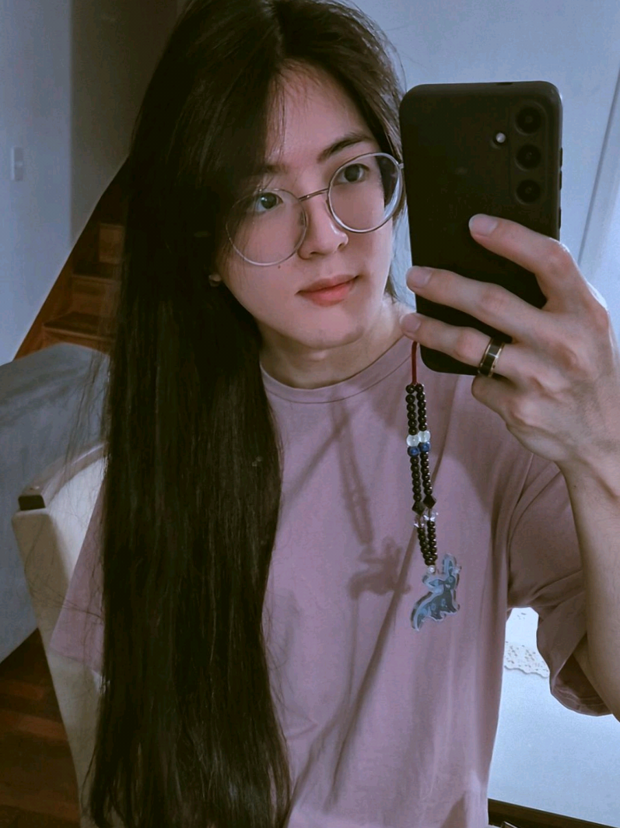 Só exibindo um pouco a juba #longhair #hair #hairstyle #longhairmen 