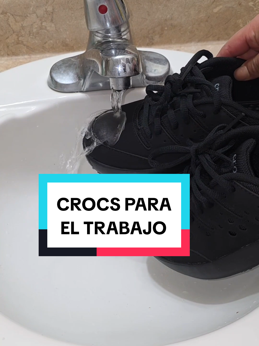Respuesta a @paoramirez153 Crocs, Zapatos para el trabajo  . . . #crocs #zapatosdetrabajo #suelaantideslizante #crocs  #ifyouknowyouknow #tiktokshopmothersday #tiktokshoprestock 